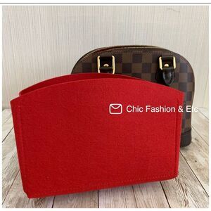 Alma BB Organizer Insert Shell Tote Organizer Felt Purse Insert for